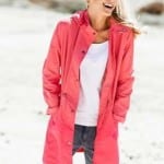 Pink parka