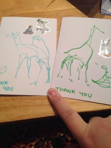 Thank you cards