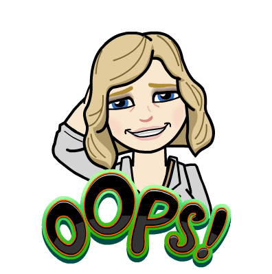 oops bitmoji