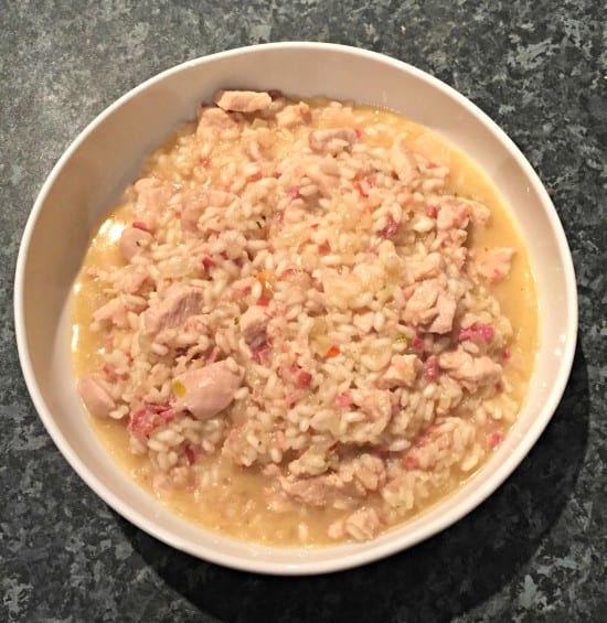 dangerous chicken risotto