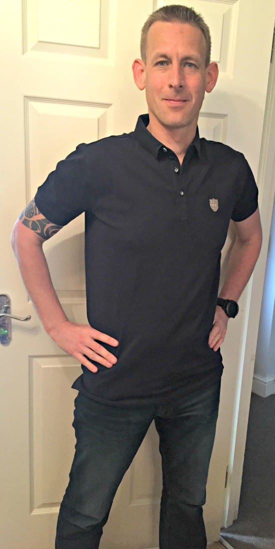 House of Fraser Police Navy polo shirt