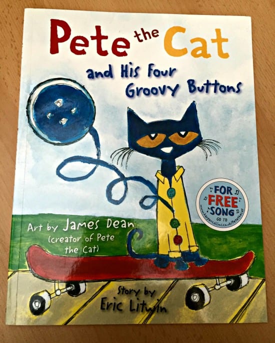 CHILDREN'S BOOK REVIEW Pete the Cat and his Four Groovy Buttons by