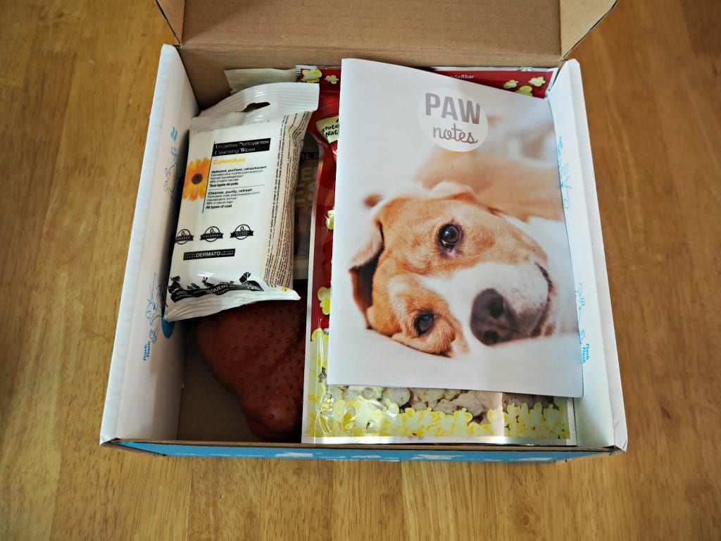 Pawsome Box Review - Box opened