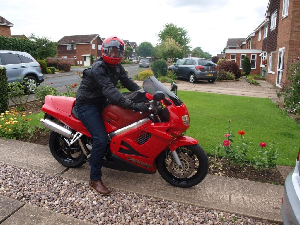 Ben new motorbike