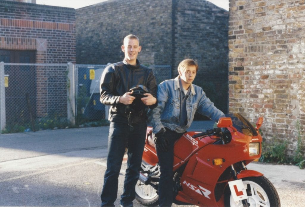 Ben first motorbike