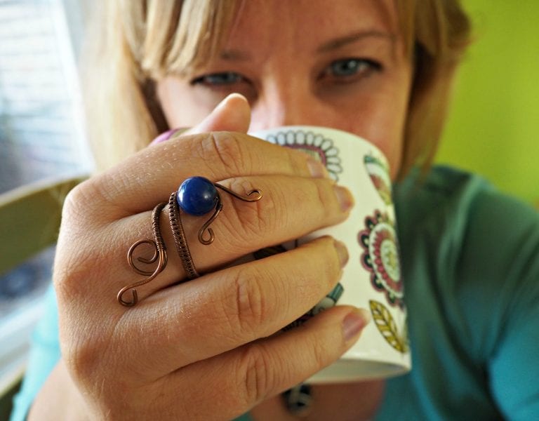 Kerrie-Davis-Jewellery-copper-and-agate-ring