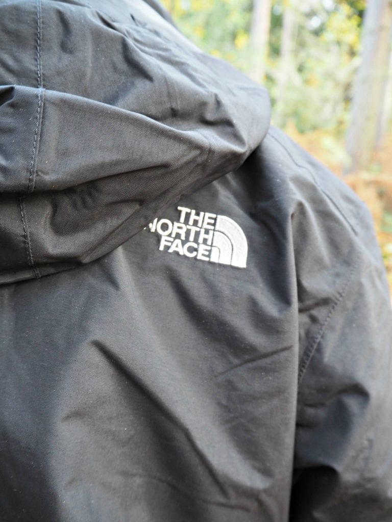 North-Face-Evolution-II-Triclimate-3-in-1-review-back-logo-close-up