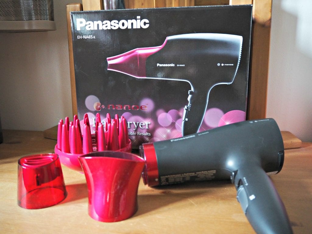 Panasonic Nanoe Hairdryer Review -hair-dryer-box-and-accessories