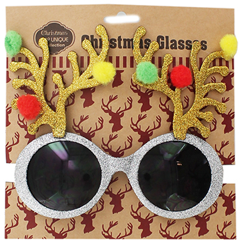 the works christmas wishlist novelty-reindeer-sunglasses