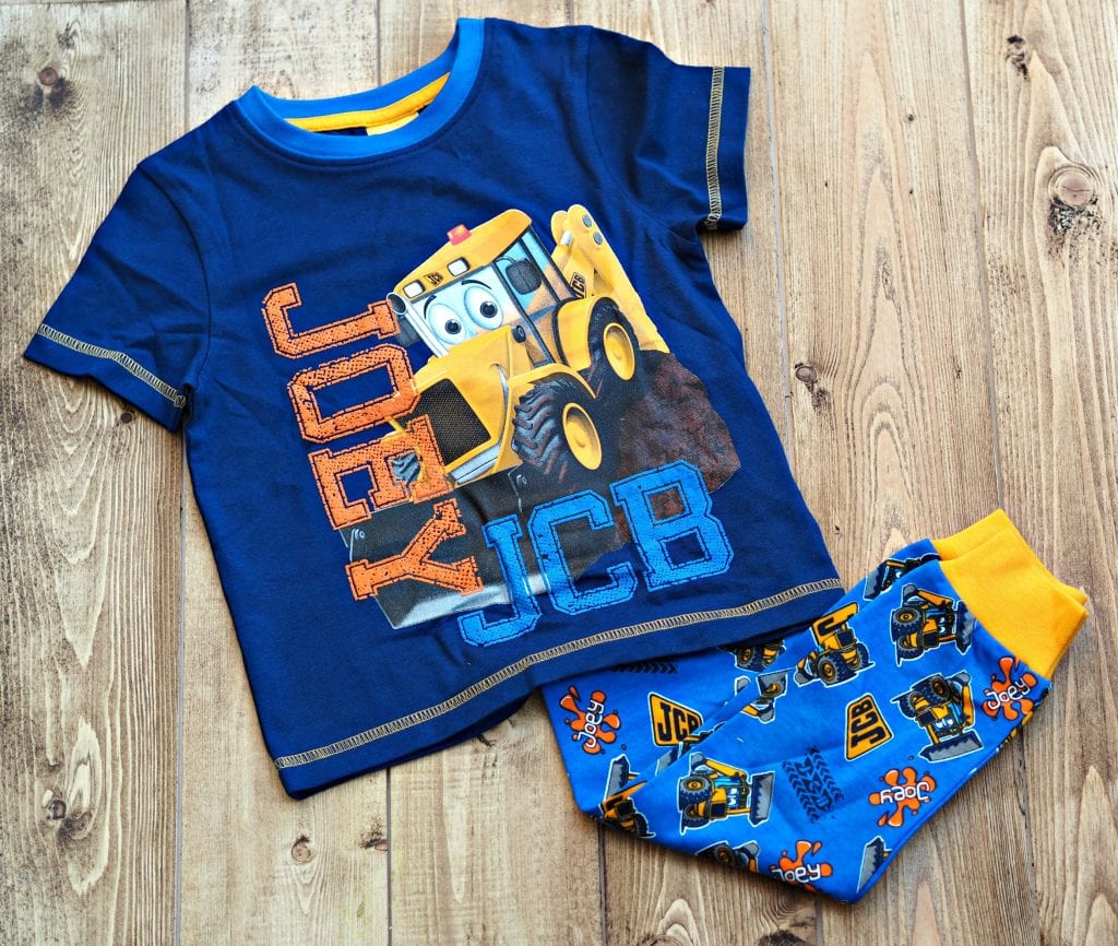 JCB kids pyjamas from George at Asda