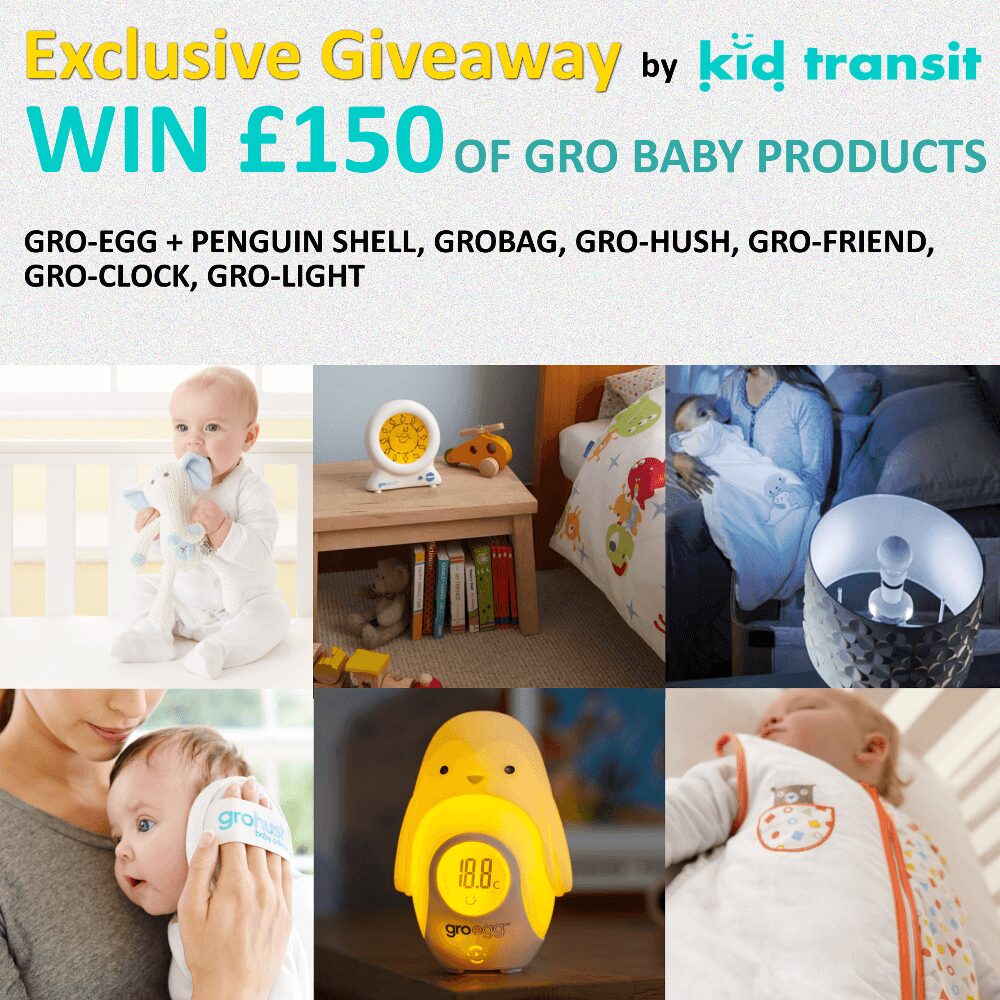 Kid Transit Giveaway - Win £150 of GRO Products