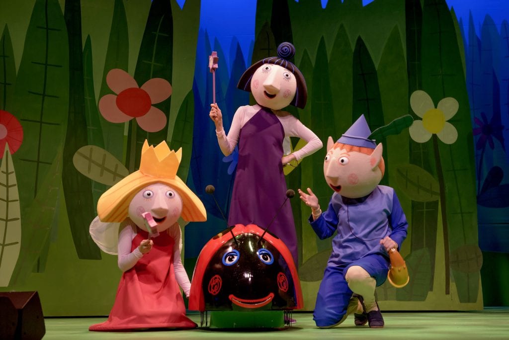 Ben and Holly Live family ticket competition