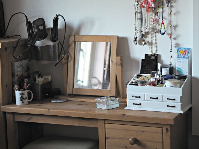 My Dressing Table Organisation Project