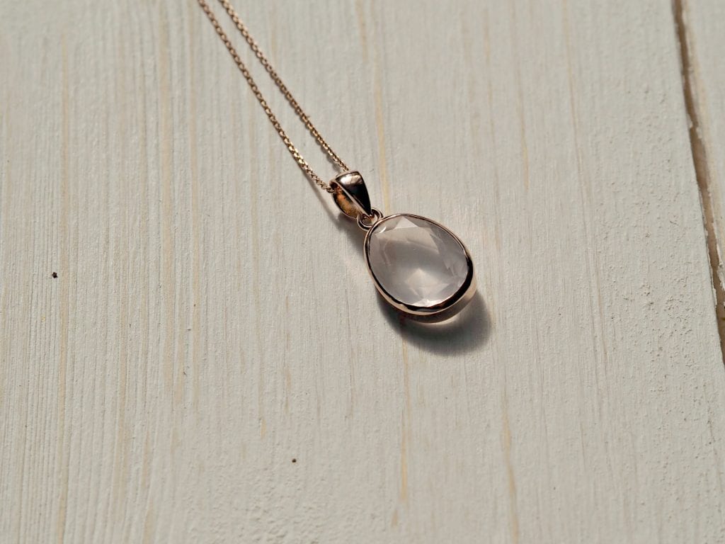 Pia Jewelley Rose Quartz pendant