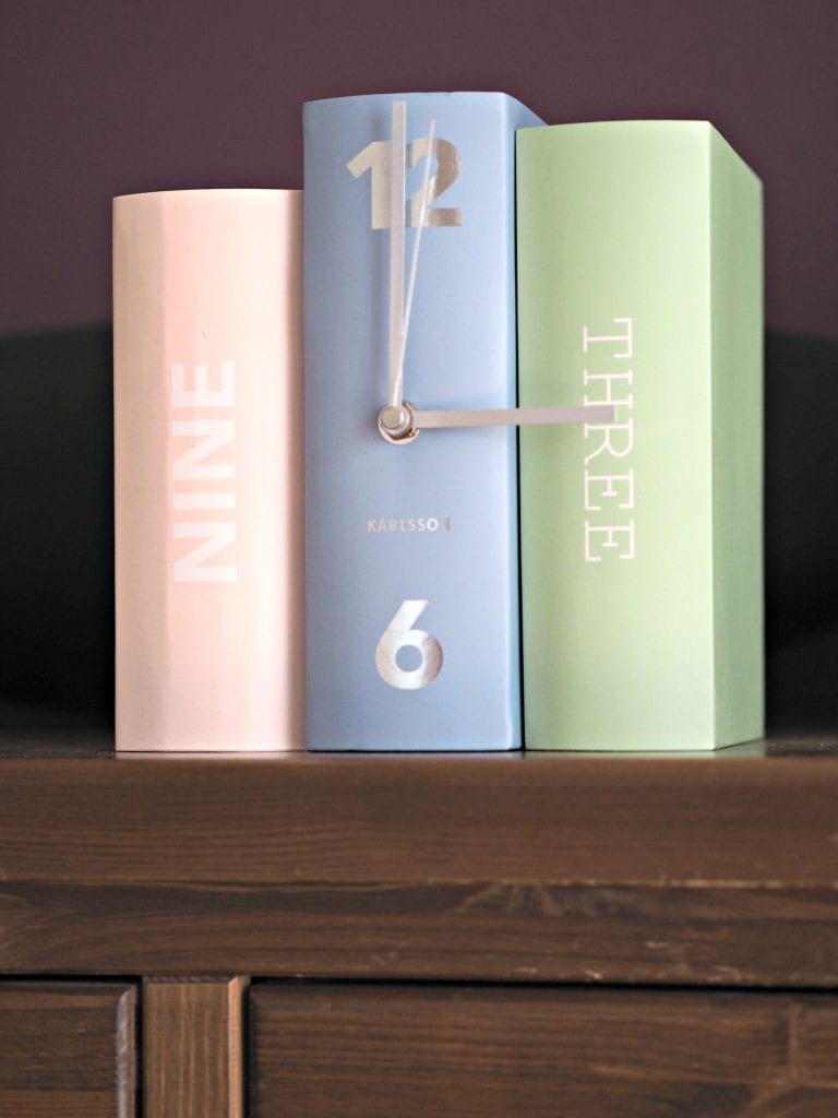  Karlsson Table Book Clock from Red Candy Review