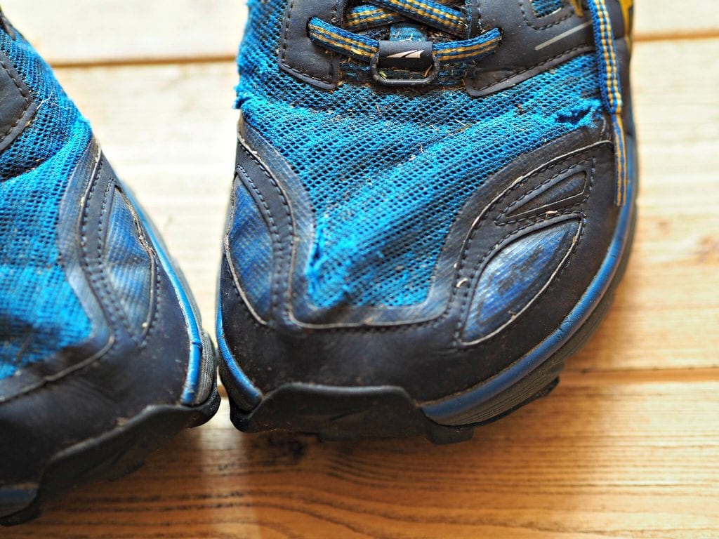 Altra Lone Peak 3.0 Review - wear and tear 1