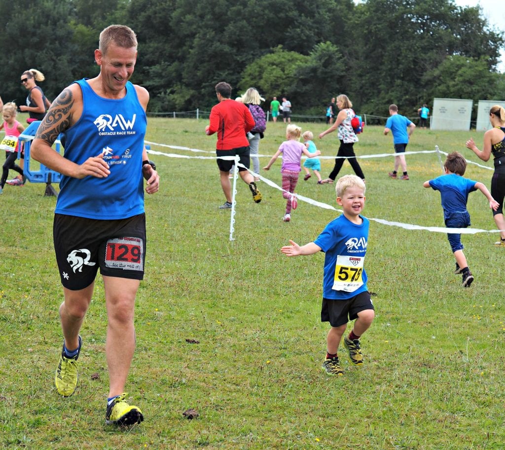  Muscle Acre July 2017 - Ben and Logan running together