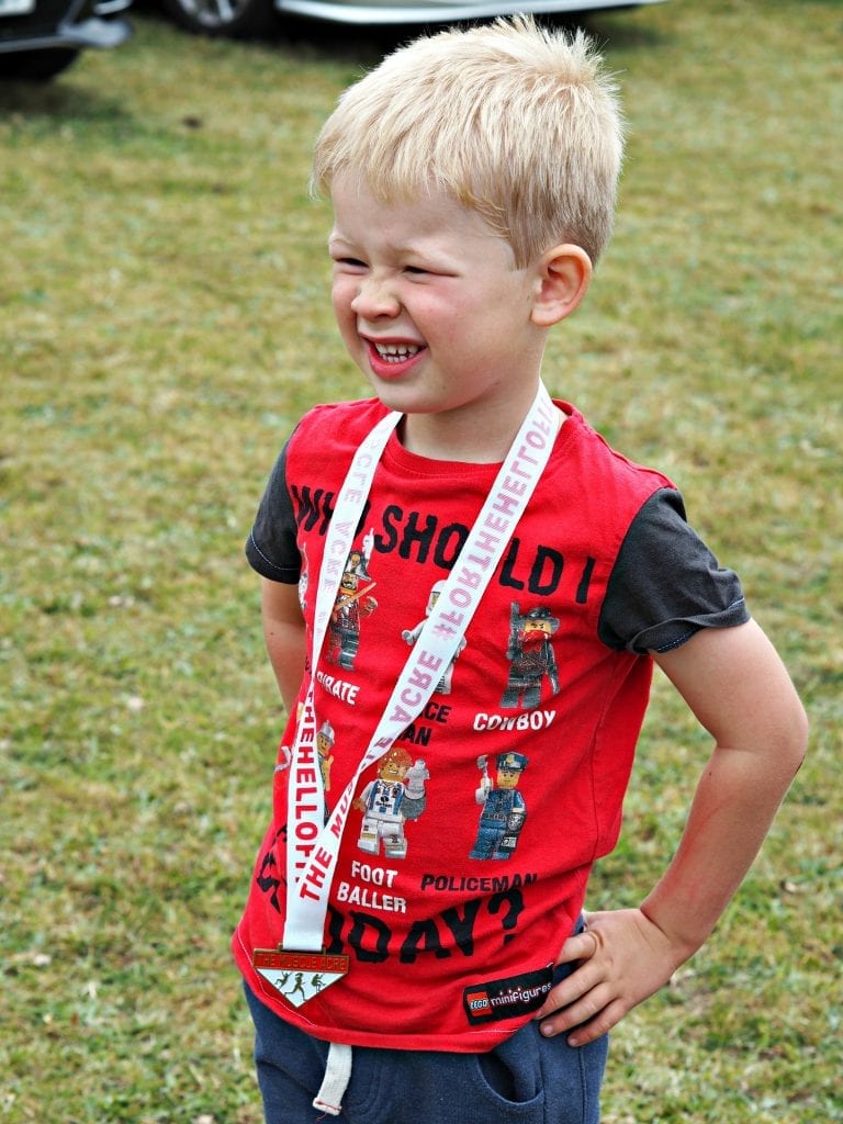  Muscle Acre July 2017 - Logan with medal