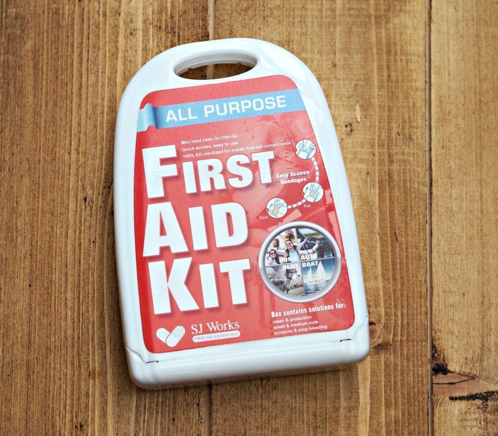 SJ Works Bike First Aid Kit Review - SJ works mini all purpose first aid kit