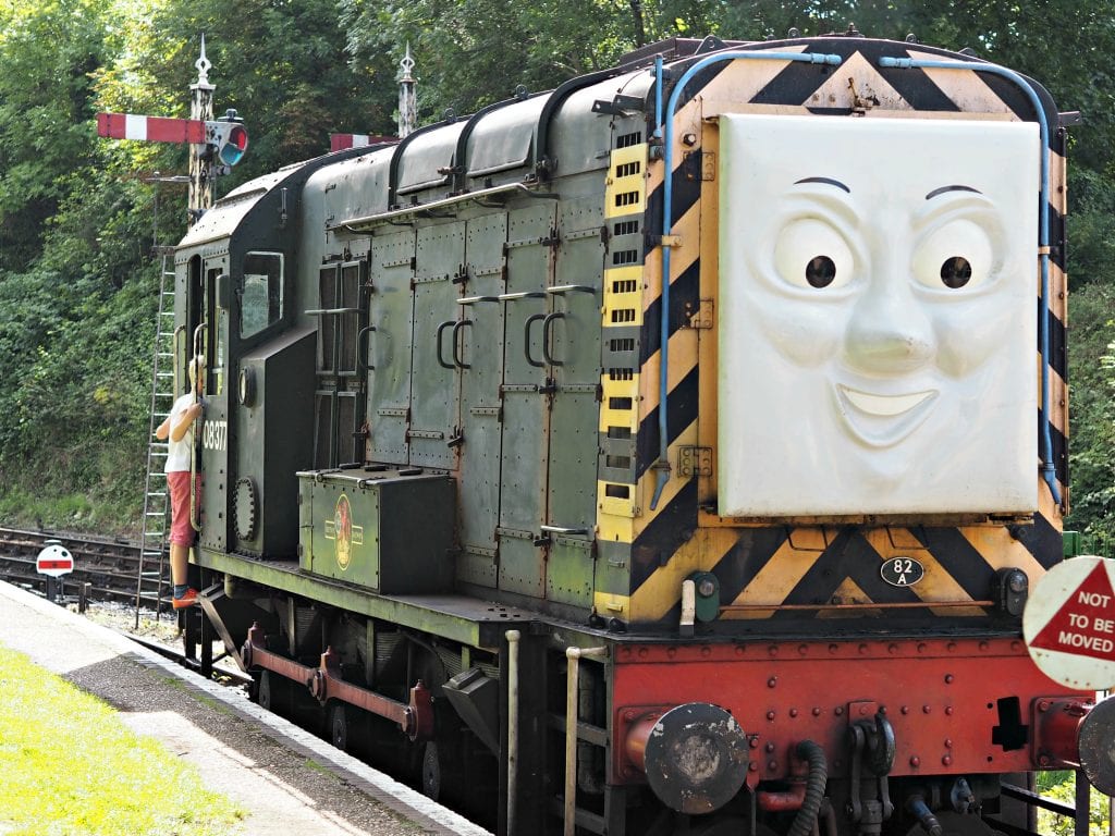 Day out with Thomas at the Watercress Line - Diesel