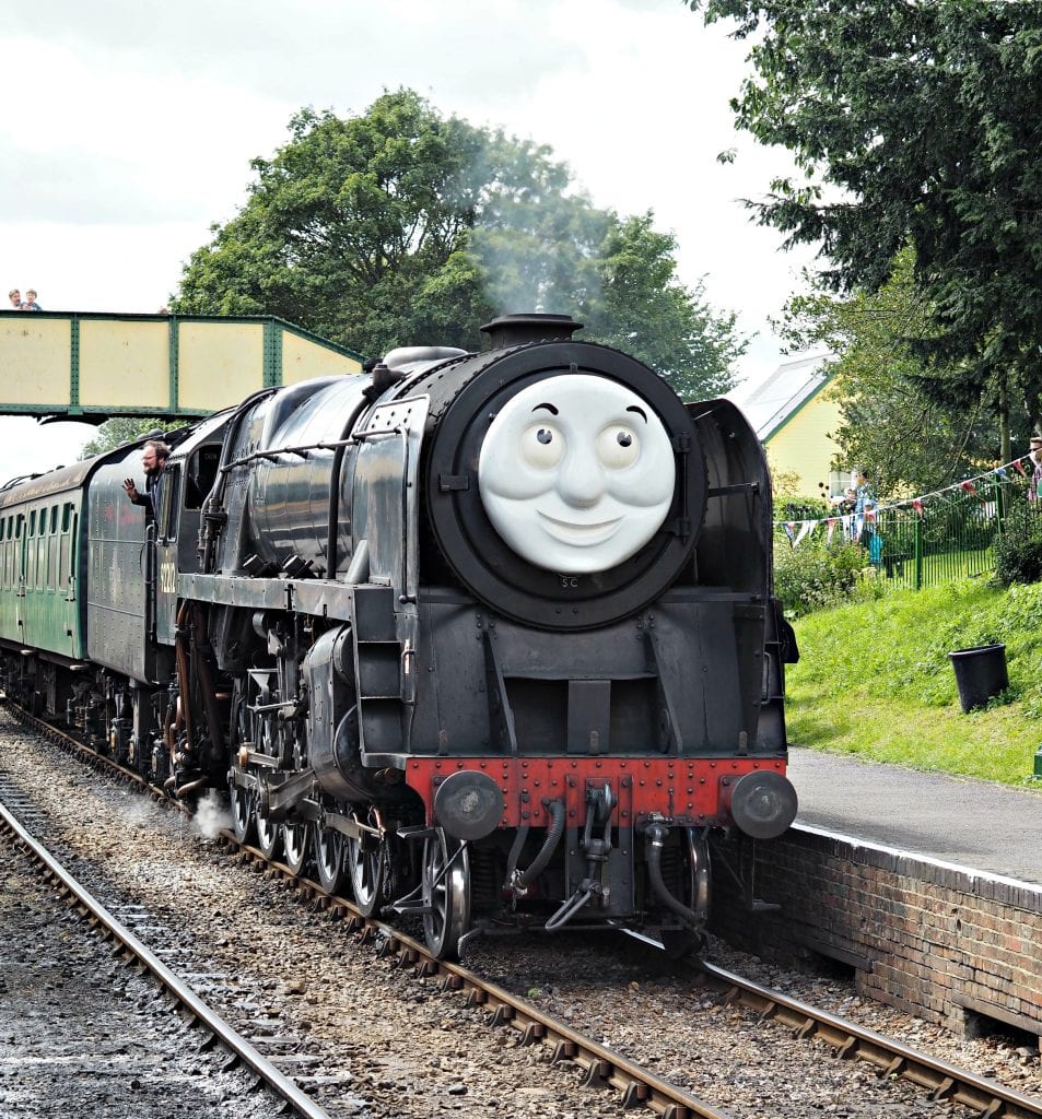 Day out with Thomas at the Watercress Line - train