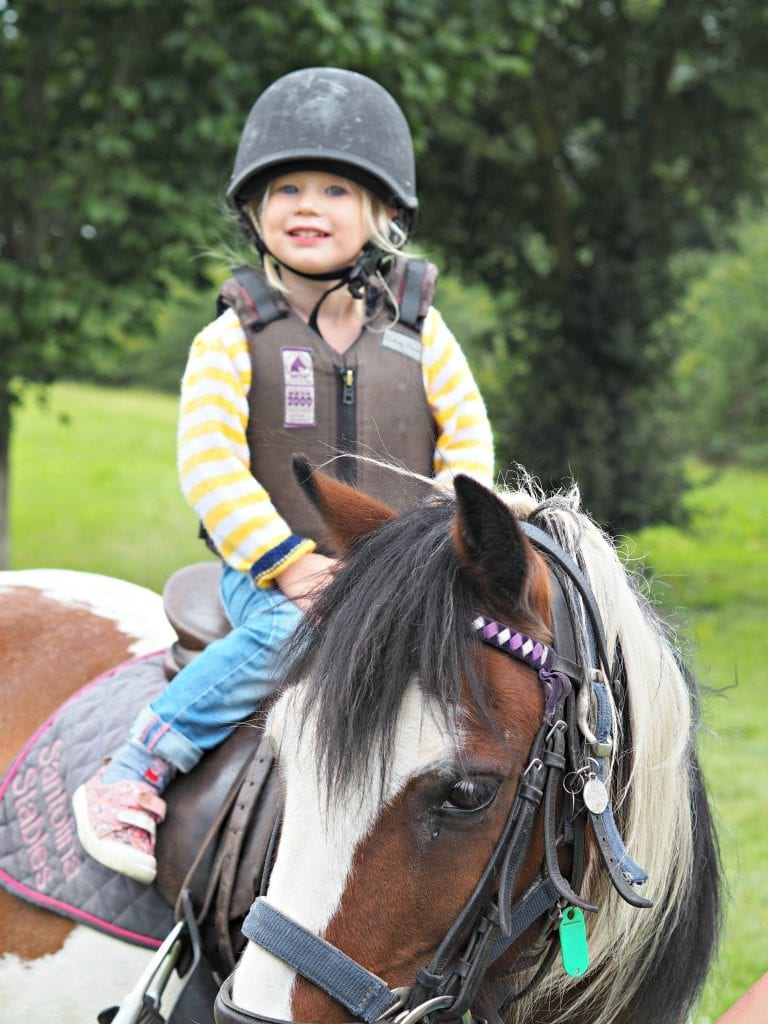 Things We Did This Summer Holidays - 2017 - Aria horse riding