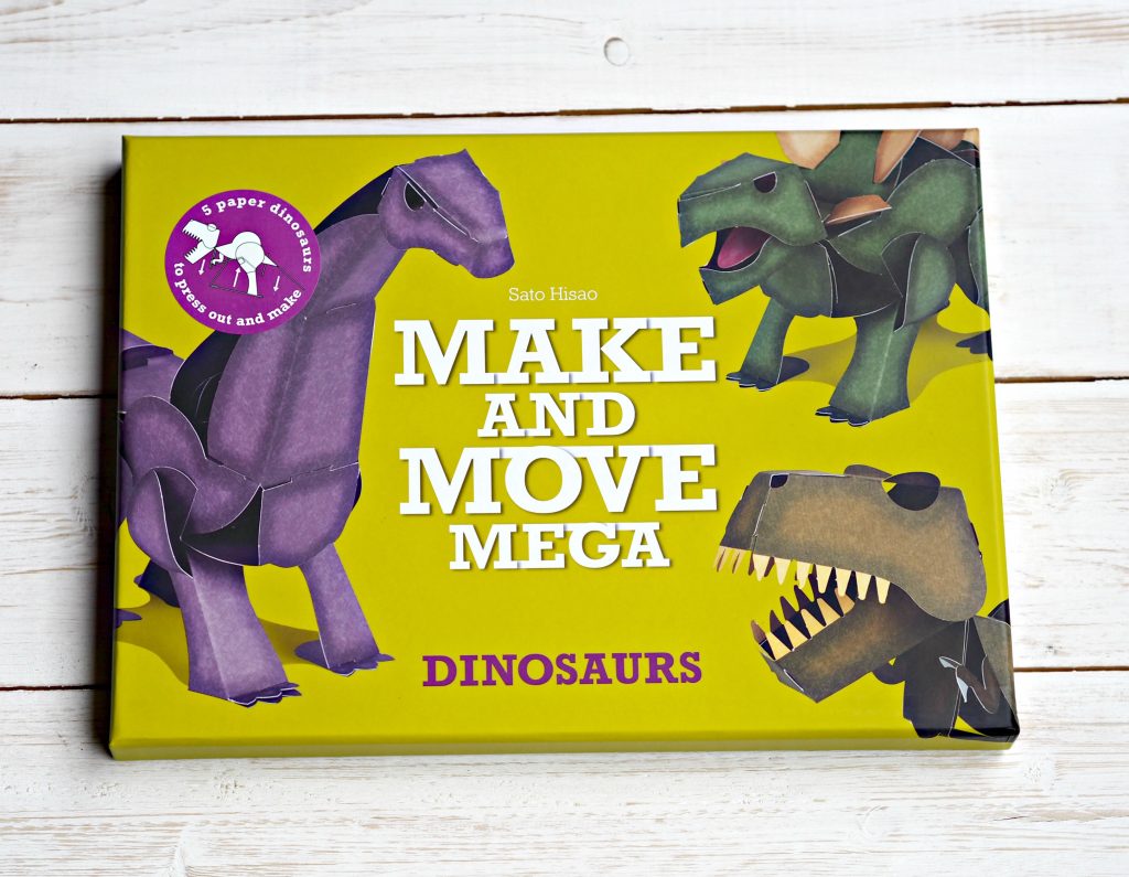 CHILDREN'S BOOK REVIEW: Make and Move Mega Dinosaurs - Laura Summers