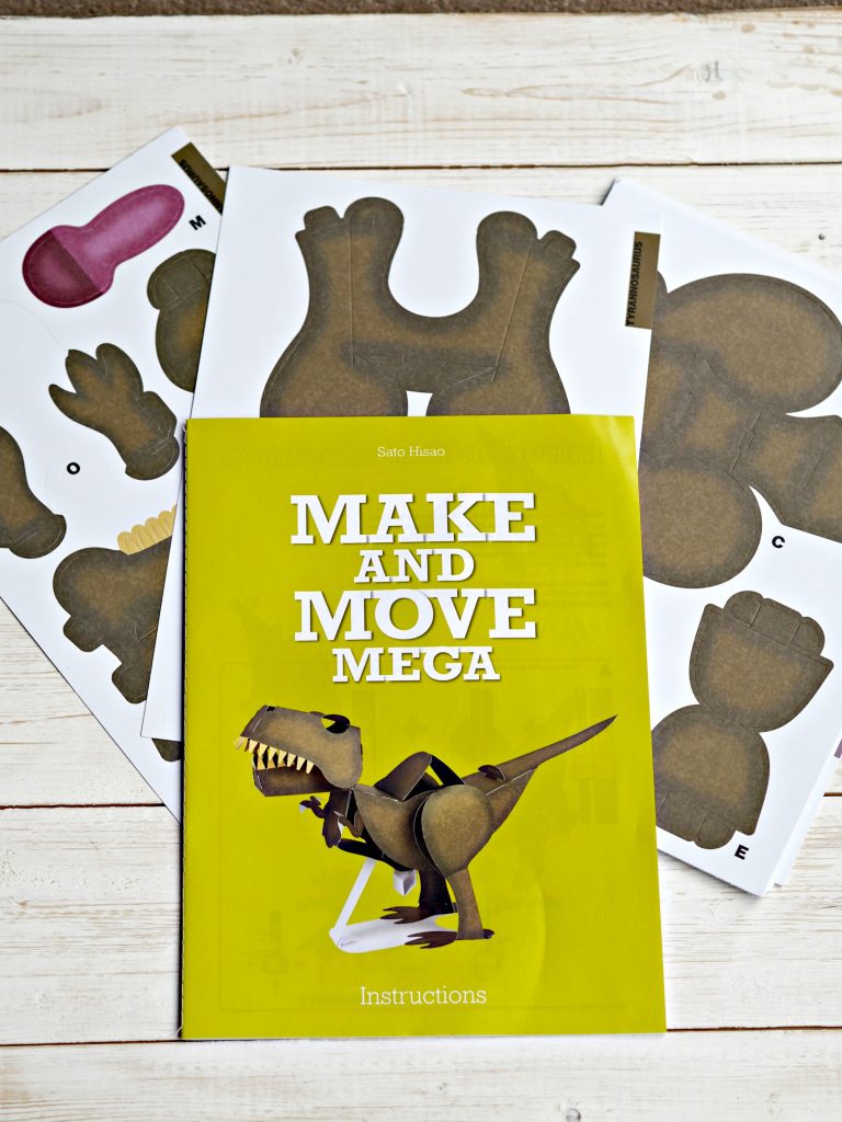 Make and Move Mega Dinosaurs - instructions and templates