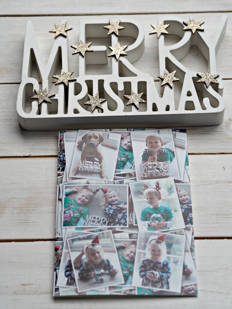  Bags of Love Personalised Christmas Cards - Merry Christmas