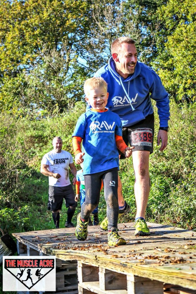 Muscle Acre Mud Slog November 2017 Review - Logan going over obstacles