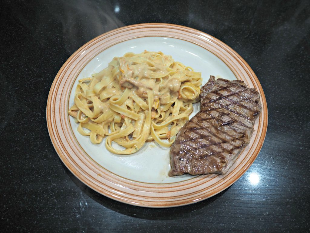 Saturday Steak and Pasta Sauce Recipe