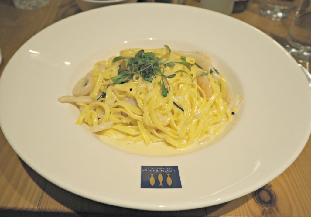  Trying Swapping Fish for Turkey this Year with Loch Fyne - seafood tagliatelle