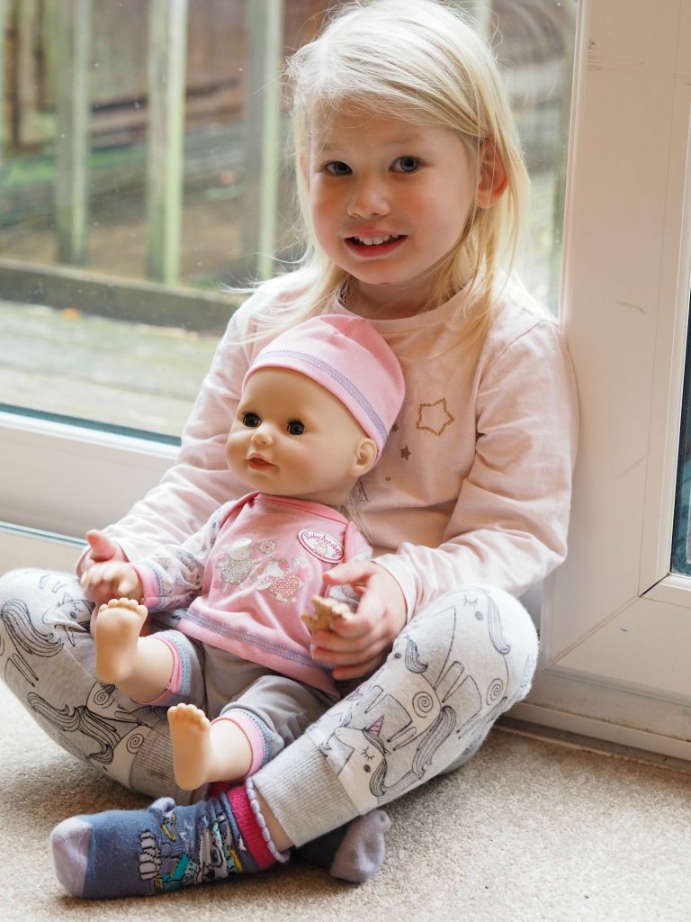 baby annabell walking