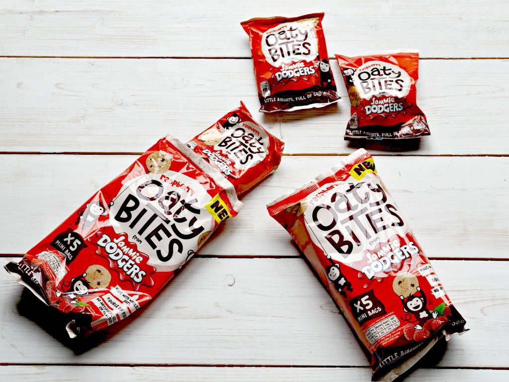 Jammie Dodger Oaty Bites - A Healthier Snack for Children - multipacks