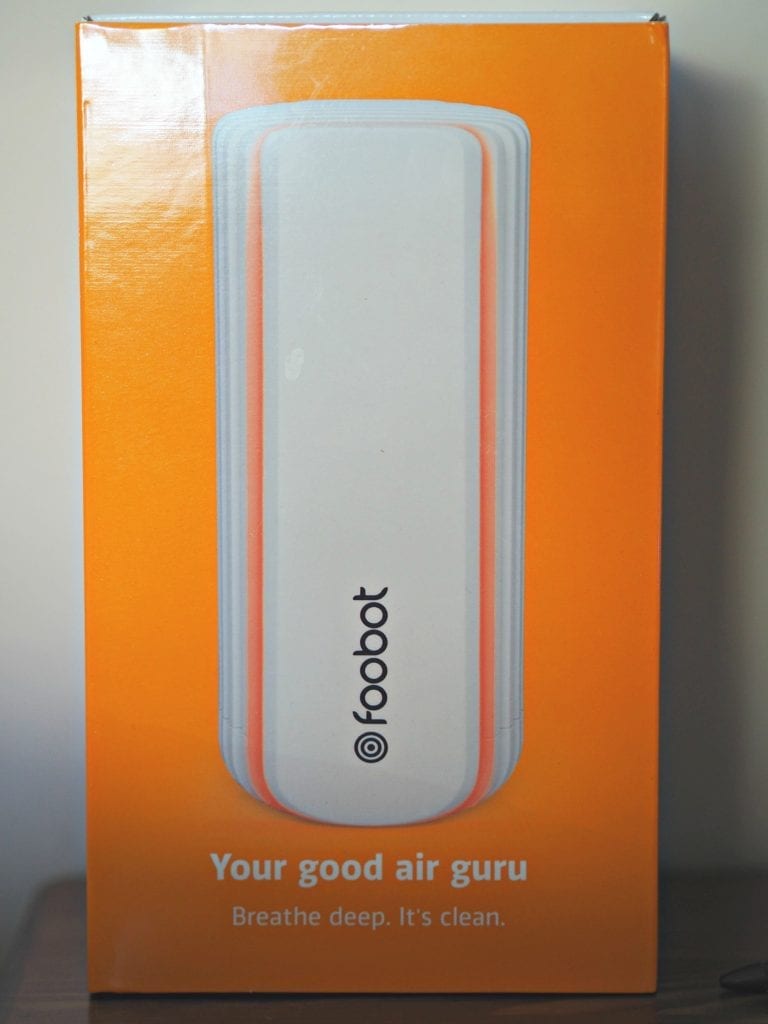  Foobot Air Pollutant Tester Review - box