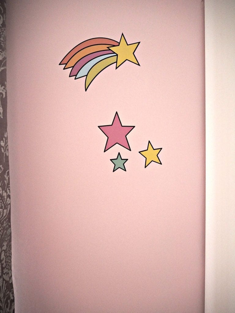 Aria's Bedroom Makeover with Stickerscape - Aria after photo 7