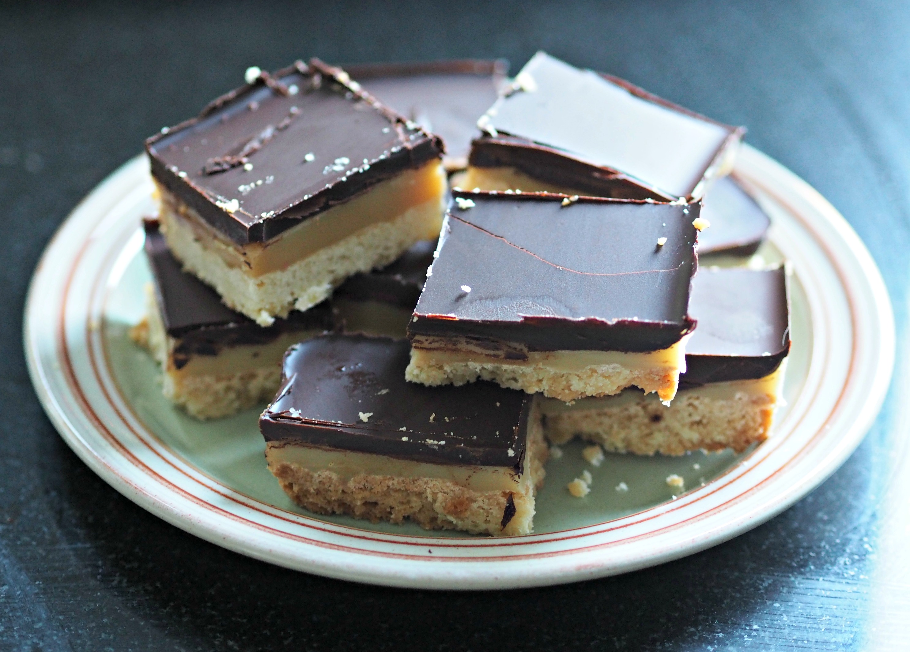 BEN'S ZONE: Caramel Shortbread Recipe