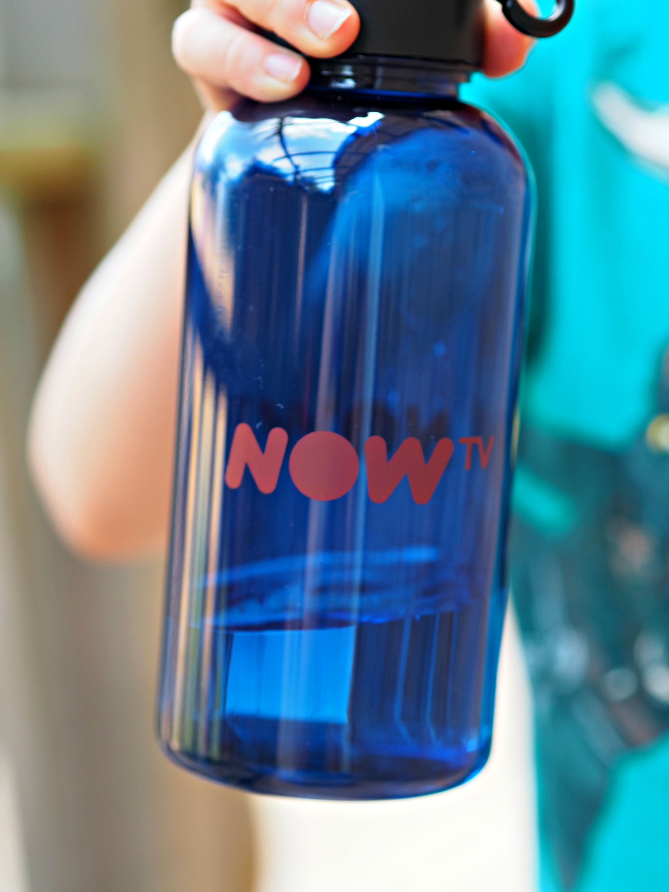 Keeping Entertained this Summer with NowTV - bottle close up