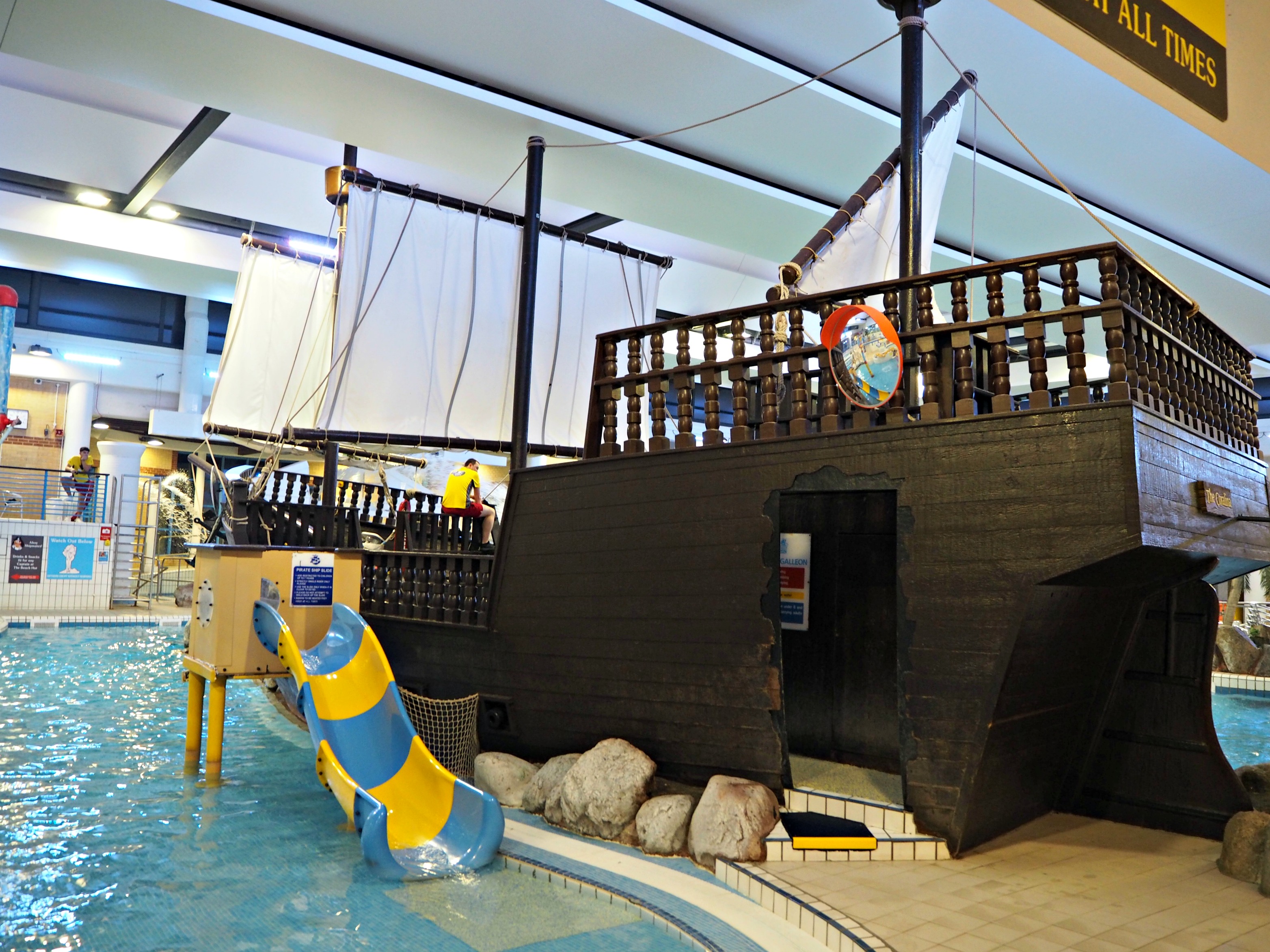 Attending the Zoggs Event at Coral Reef - Bracknell - the pirate ship