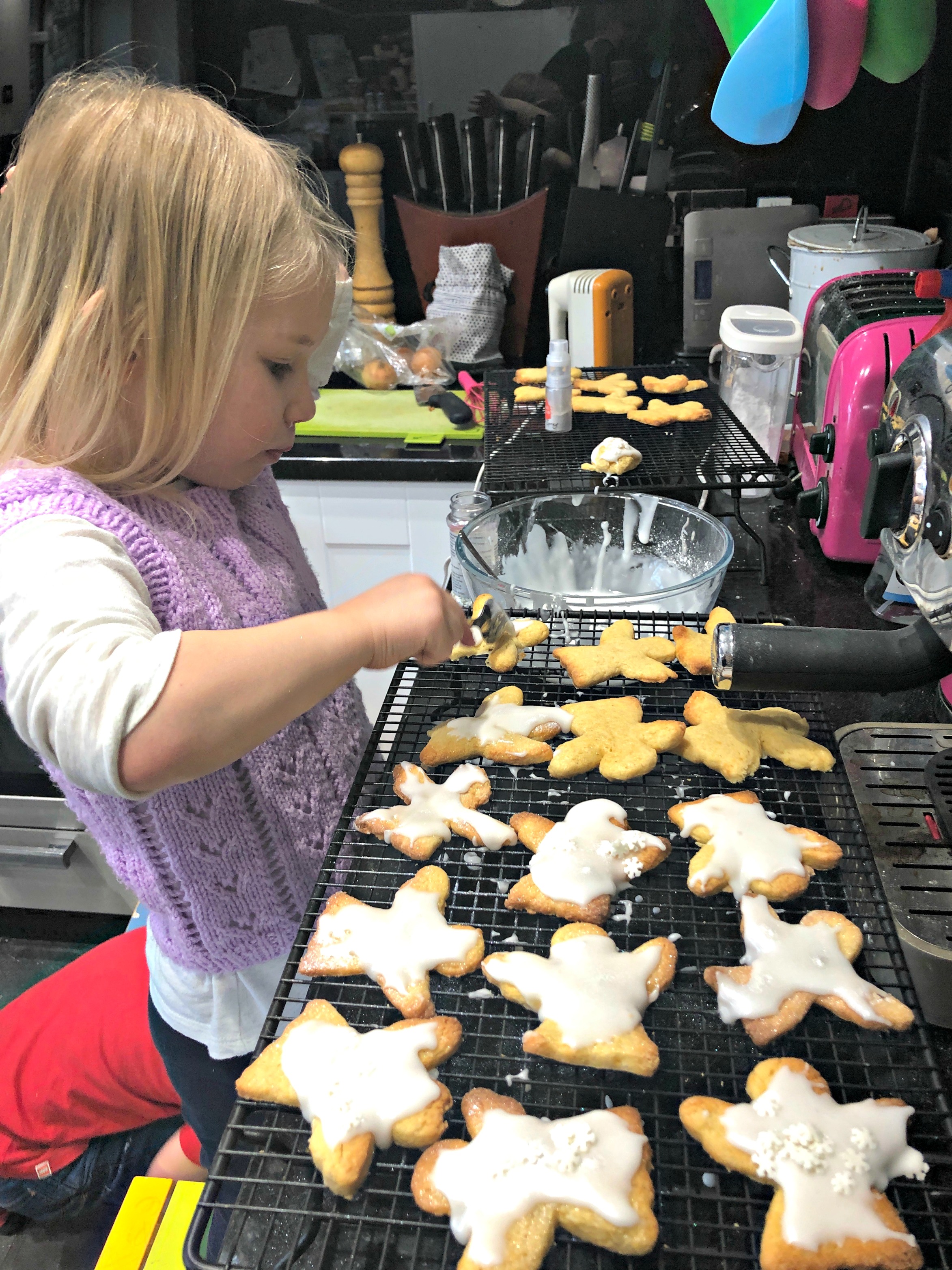 Aria icing cookies