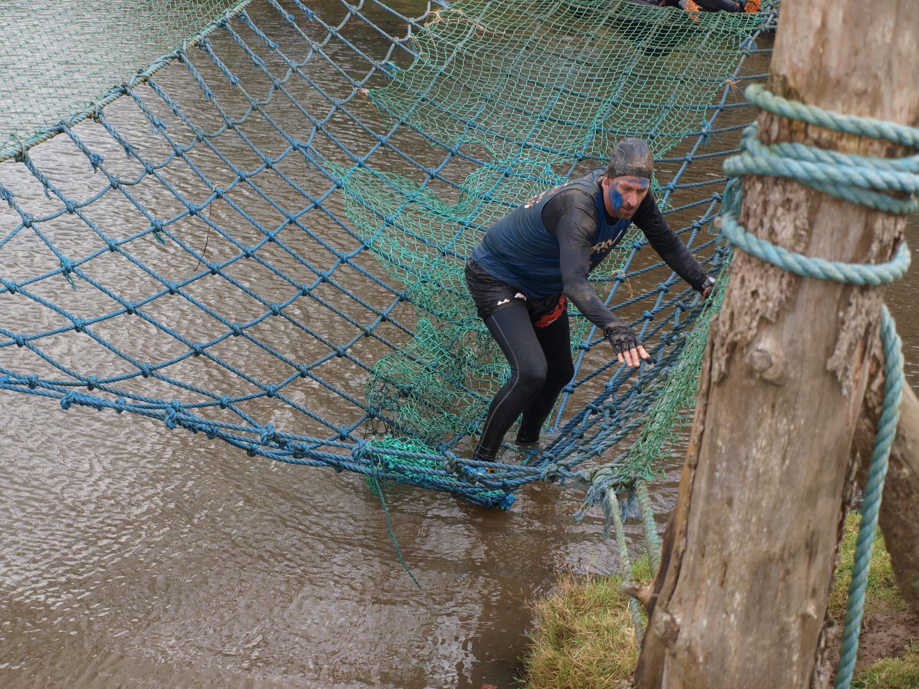 Tough Guy 2019 Review - rope obstacle