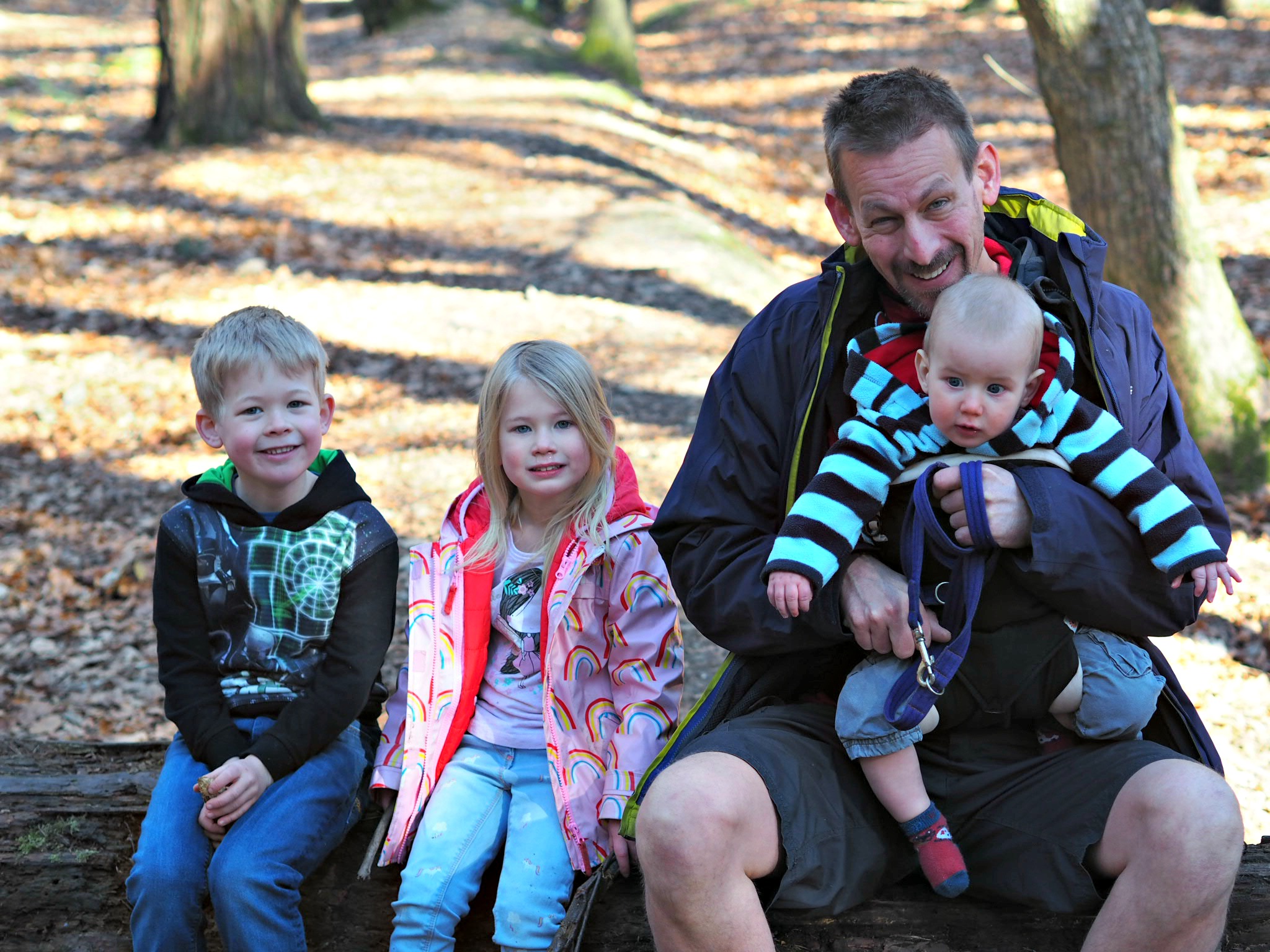 Family in the Woods