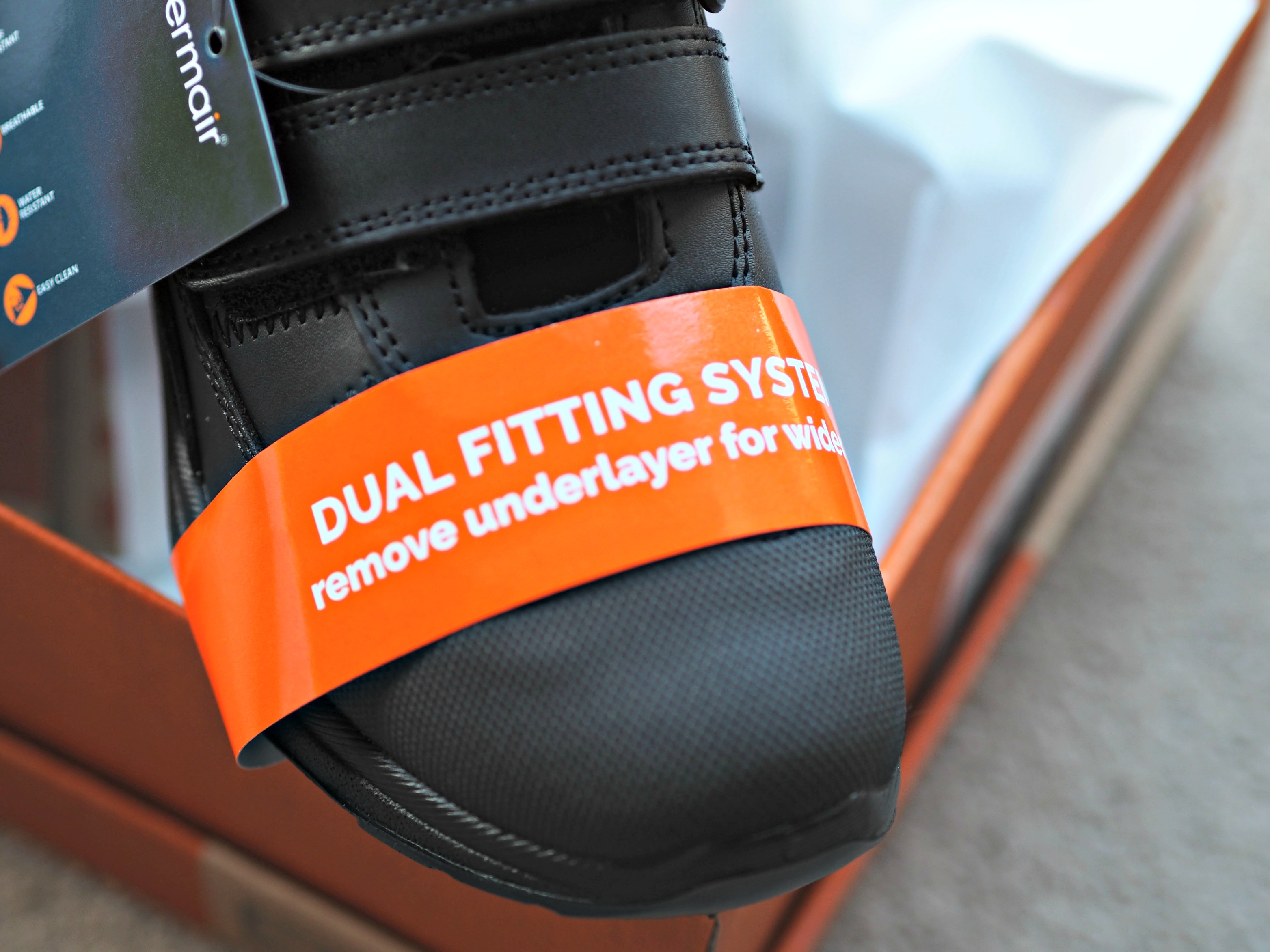 Treads School Shoes with a 12 Month Guarantee Review - dual fitting system