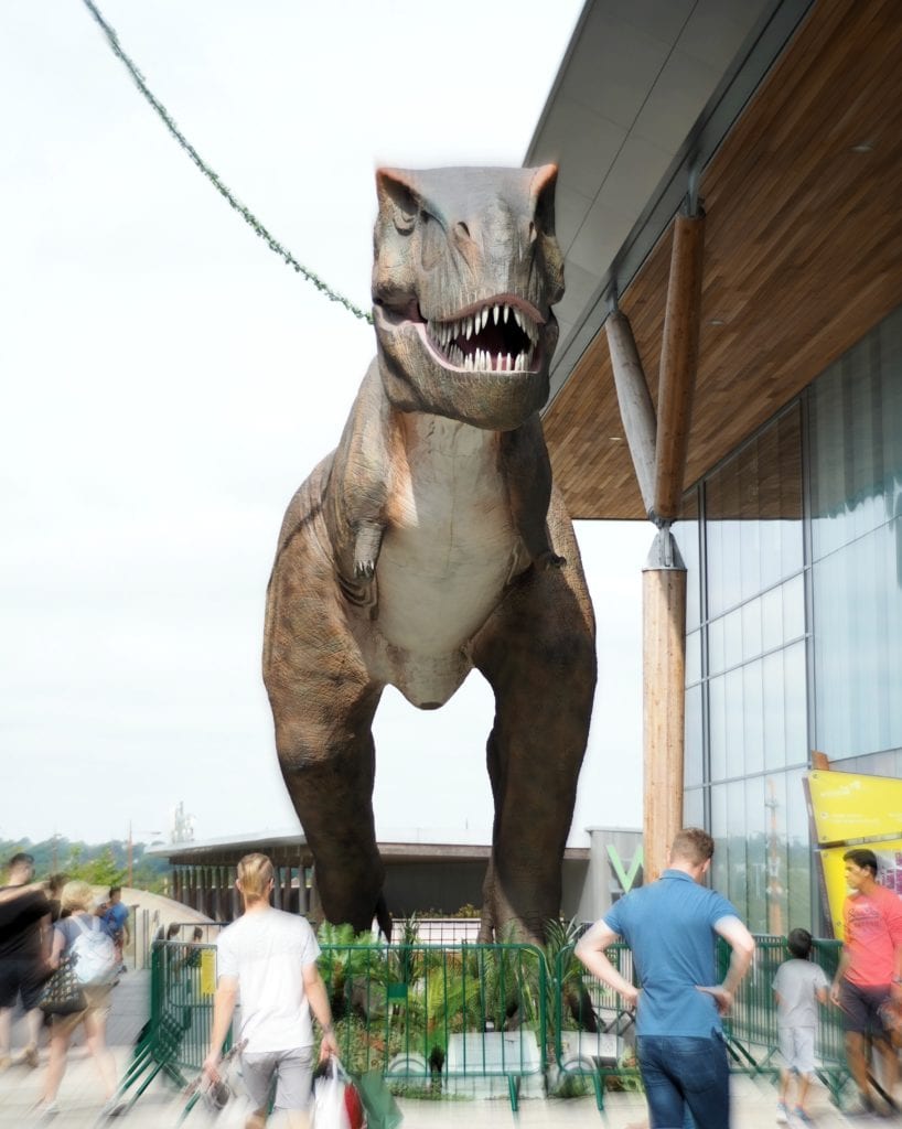 The Lexicon T-Rex Encounter