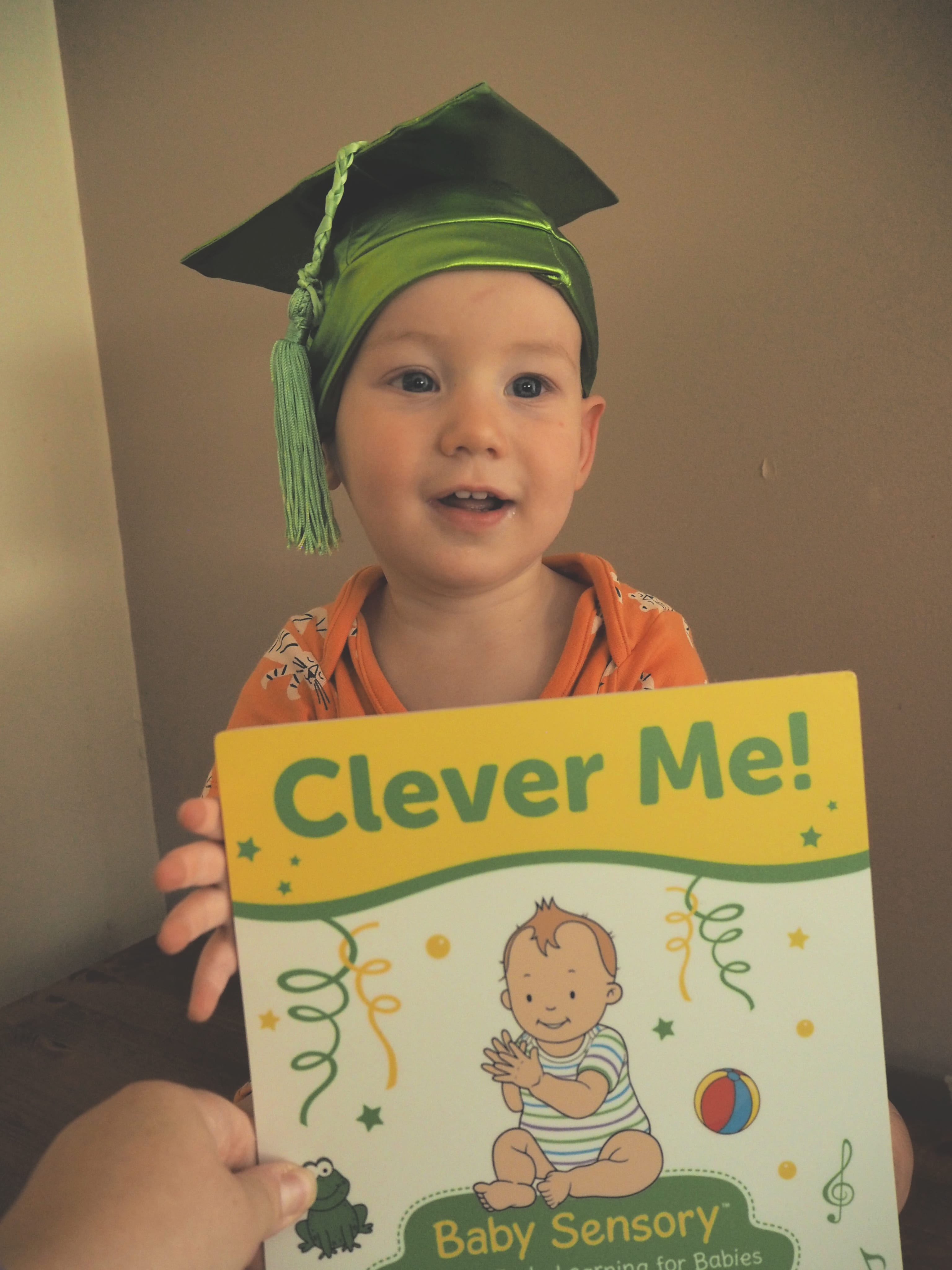 Bodhi graduating Baby Sensory