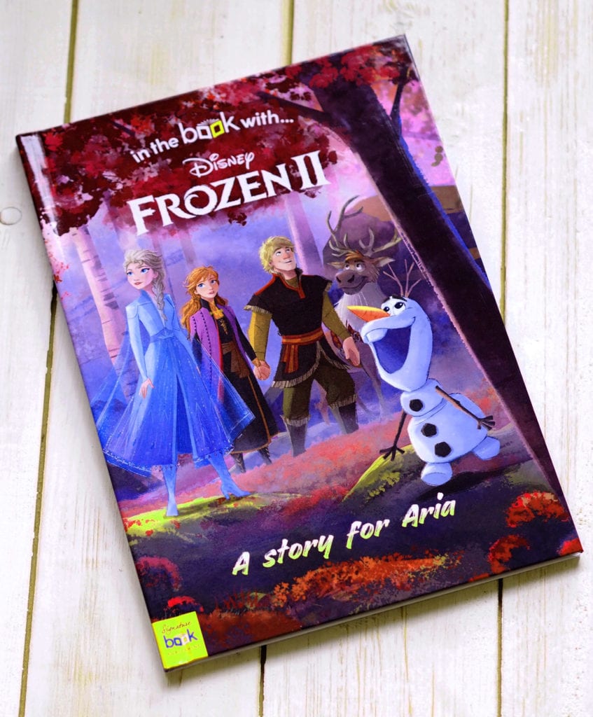 Disney Frozen 2 personalised book