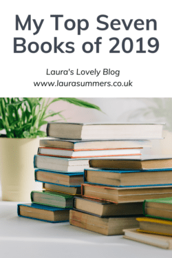 My Top ten Books of 2019 Pinterest pin