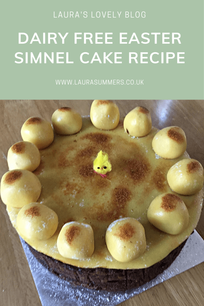 Dairy free Easter Simnel Cake Recipe