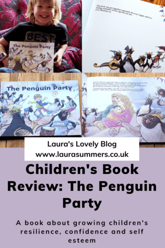 The Penguin Party Book Review Pinterest Pin