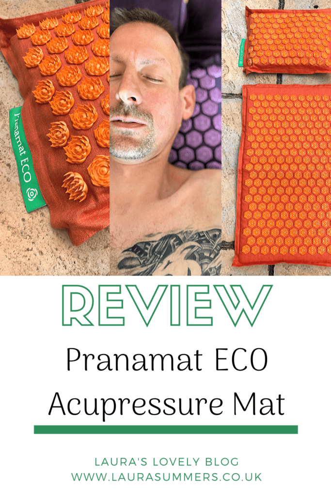 Pranamat Eco Acupressure Mat Review. An acupressure mat, ethically sourced that help relieve stress, help with back pain, headaches and anxiety. 